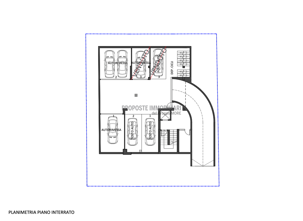PLAN. PIANO INTERRATO