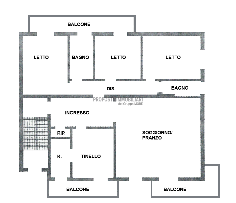 PLANIMETRIA APPARTAMENTO
