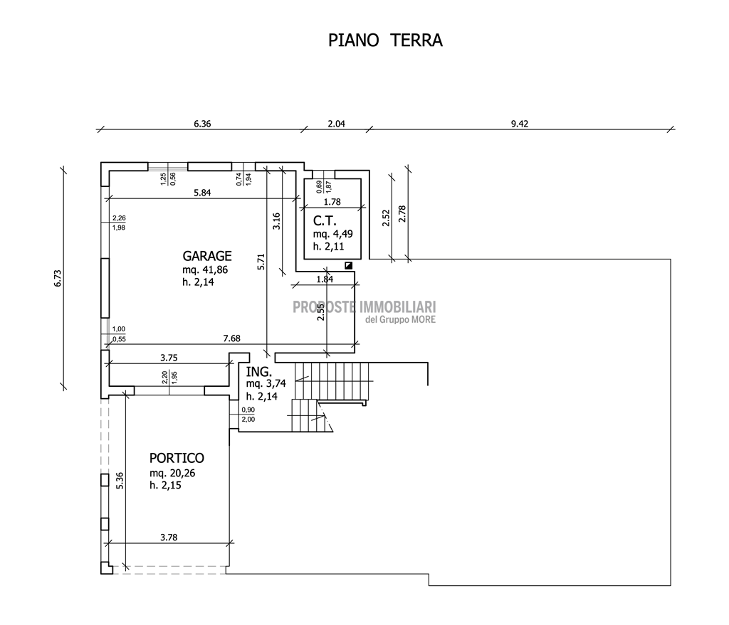 PIANO TERRA PERTINENZE