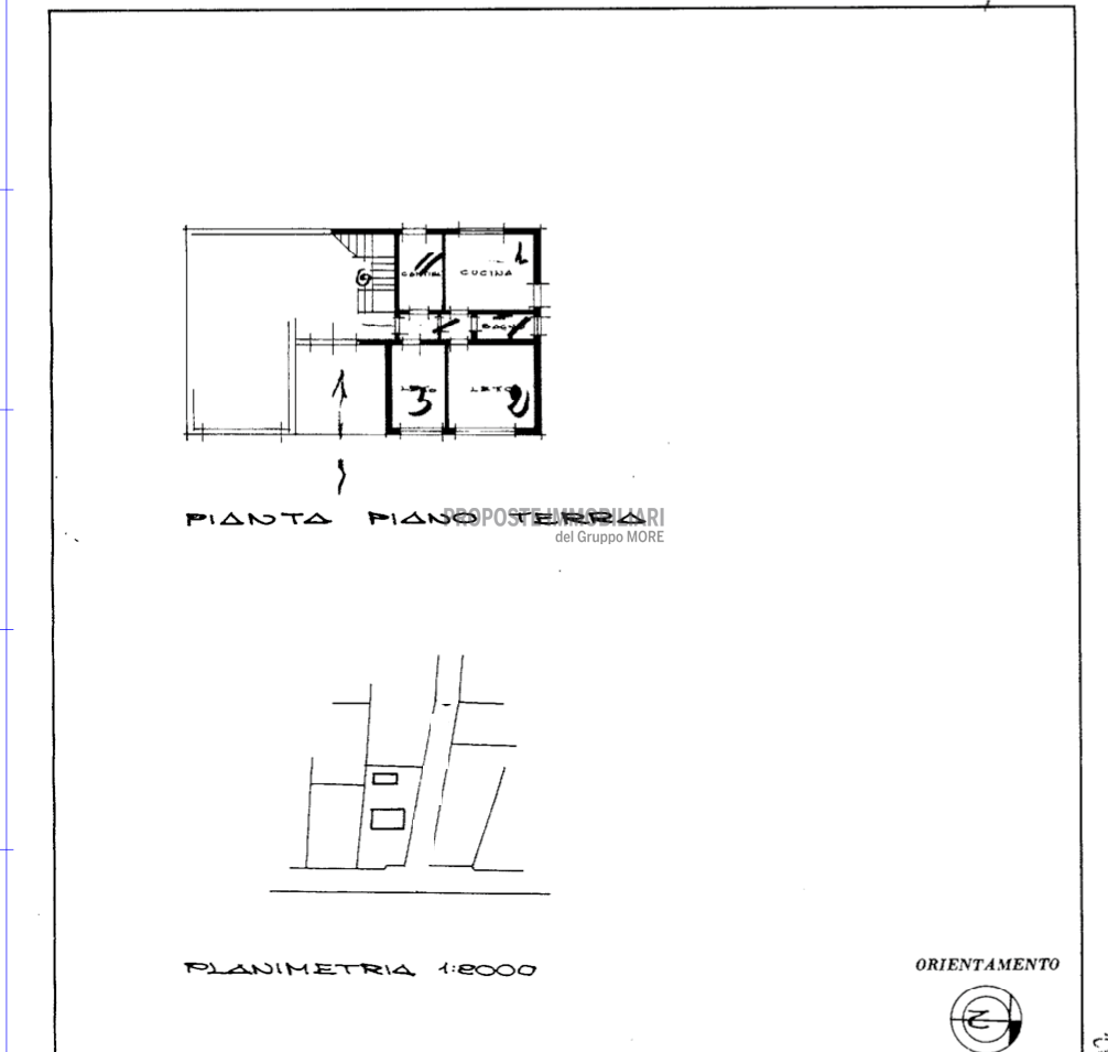 plan appartamento piano terra